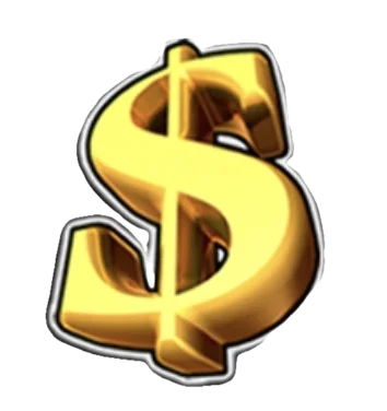 Dollar Sign Scatter symbol Burning Hot slot